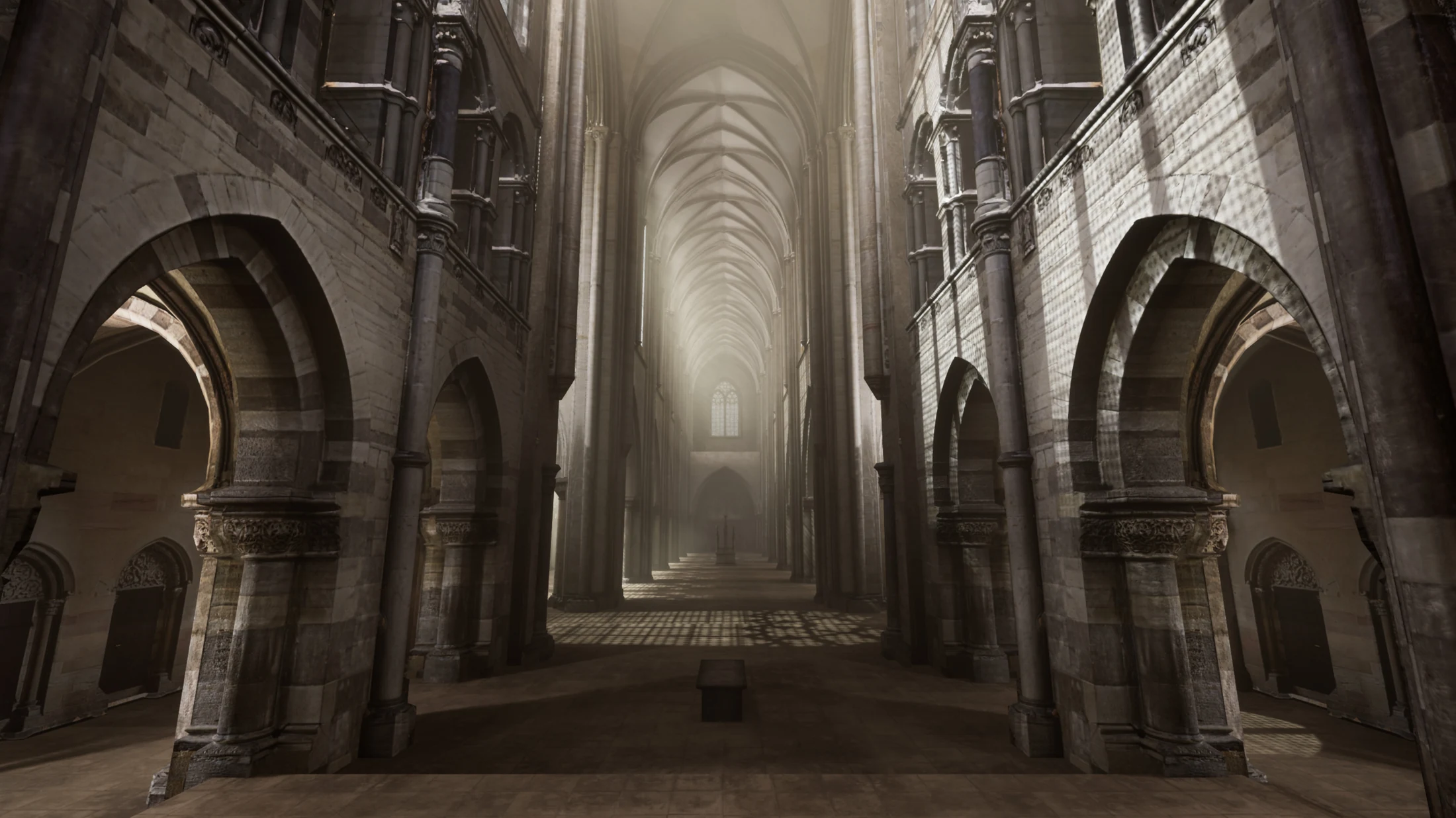 Virtuelle historische Rekonstruktion des Magdeburger Doms und seines Umfelds – Ansicht 3